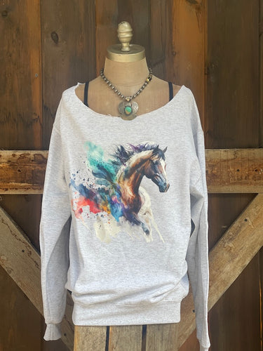 FREE SPIRIT Boho Sweatshirt